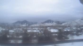 Weather camera view of Blue Peak HS.