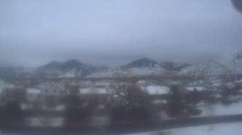 Weather camera view of Blue Peak HS.