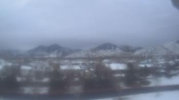 Weather camera view of Blue Peak HS.