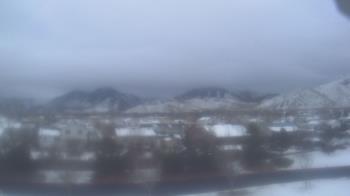 Weather camera view of Blue Peak HS.