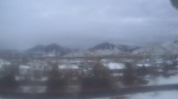 Weather camera view of Blue Peak HS.