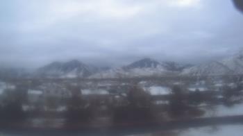 Weather camera view of Blue Peak HS.