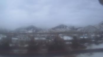 Weather camera view of Blue Peak HS.