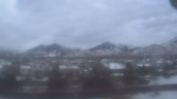 Weather camera view of Blue Peak HS.