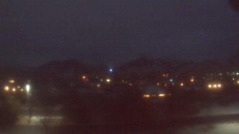 Weather camera view of Blue Peak HS.