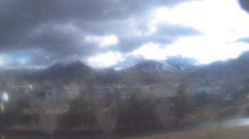 Weather camera view of Blue Peak HS.