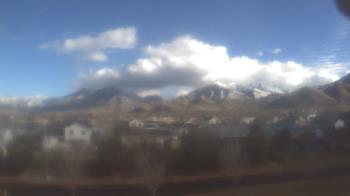 Weather camera view of Blue Peak HS.