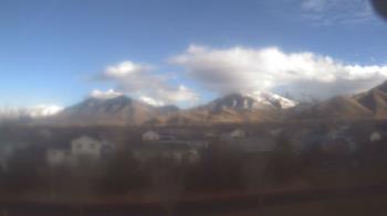 Weather camera view of Blue Peak HS.