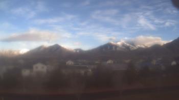 Weather camera view of Blue Peak HS.