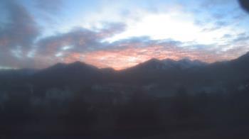 Weather camera view of Blue Peak HS.