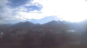 Weather camera view of Blue Peak HS.