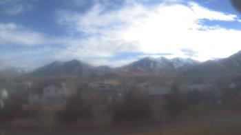 Weather camera view of Blue Peak HS.