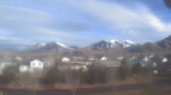 Weather camera view of Blue Peak HS.