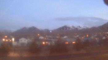 Weather camera view of Blue Peak HS.