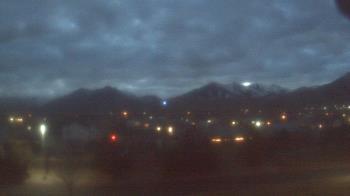 Weather camera view of Blue Peak HS.