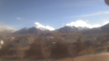 Weather camera view of Blue Peak HS.