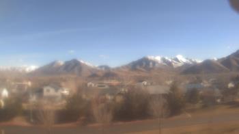 Weather camera view of Blue Peak HS.