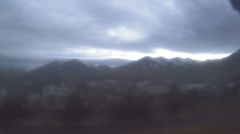 Weather camera view of Blue Peak HS.