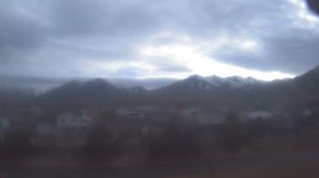 Weather camera view of Blue Peak HS.