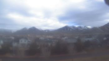 Weather camera view of Blue Peak HS.