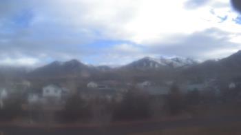 Weather camera view of Blue Peak HS.