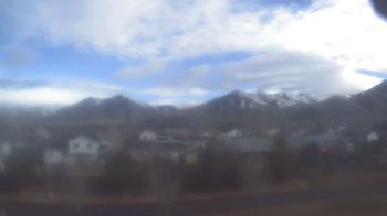 Weather camera view of Blue Peak HS.