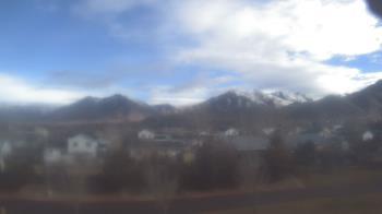 Weather camera view of Blue Peak HS.