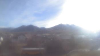 Weather camera view of Blue Peak HS.