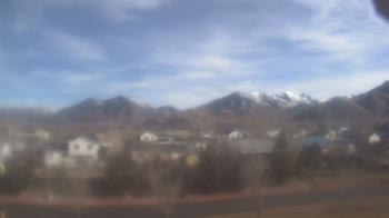 Weather camera view of Blue Peak HS.