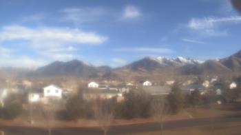 Weather camera view of Blue Peak HS.
