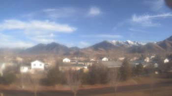 Weather camera view of Blue Peak HS.