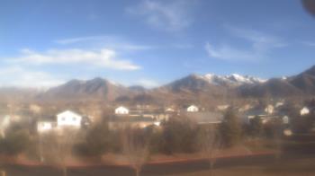 Weather camera view of Blue Peak HS.