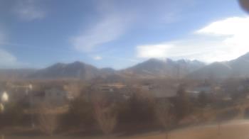 Weather camera view of Blue Peak HS.