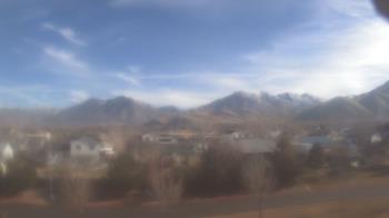 Weather camera view of Blue Peak HS.