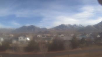 Weather camera view of Blue Peak HS.