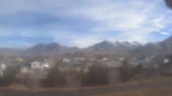 Weather camera view of Blue Peak HS.