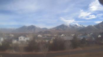 Weather camera view of Blue Peak HS.