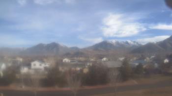 Weather camera view of Blue Peak HS.