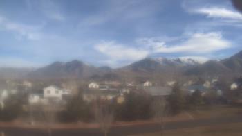 Weather camera view of Blue Peak HS.