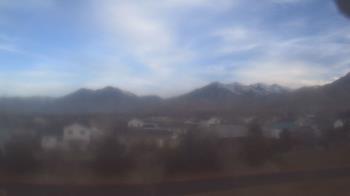 Weather camera view of Blue Peak HS.