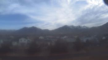 Weather camera view of Blue Peak HS.