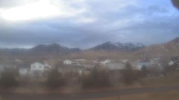 Weather camera view of Blue Peak HS.