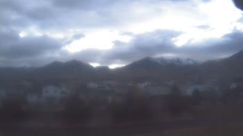 Weather camera view of Blue Peak HS.