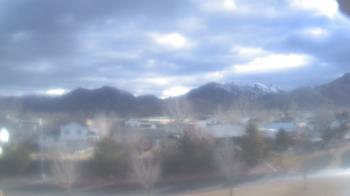 Weather camera view of Blue Peak HS.