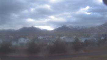 Weather camera view of Blue Peak HS.