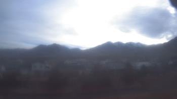 Weather camera view of Blue Peak HS.