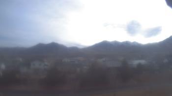 Weather camera view of Blue Peak HS.