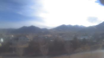 Weather camera view of Blue Peak HS.