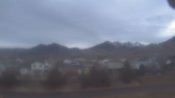 Weather camera view of Blue Peak HS.
