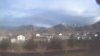 Weather camera view of Blue Peak HS.
